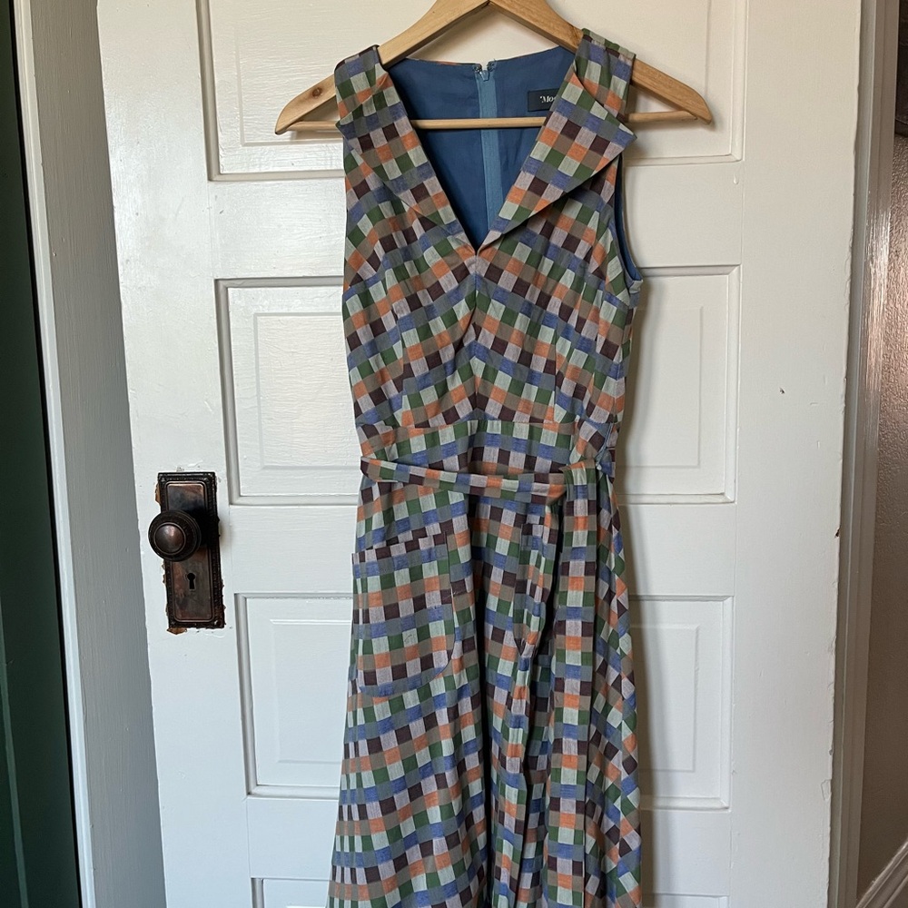 Multicolor Sleeveless Dress